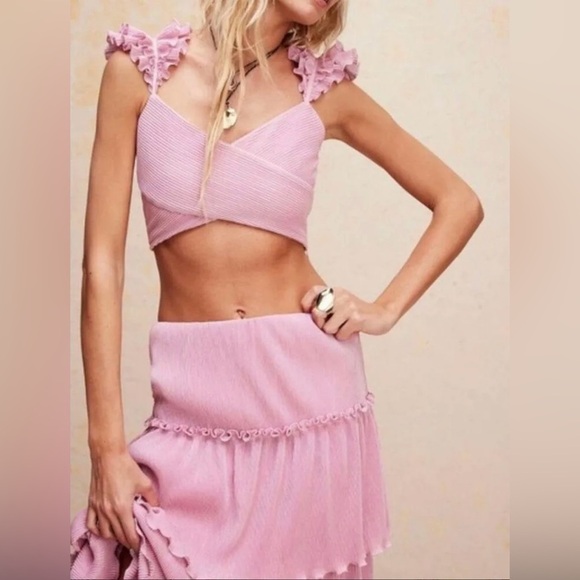 SAYLOR Lotte Metallic Pink Set - Picture 3 of 11